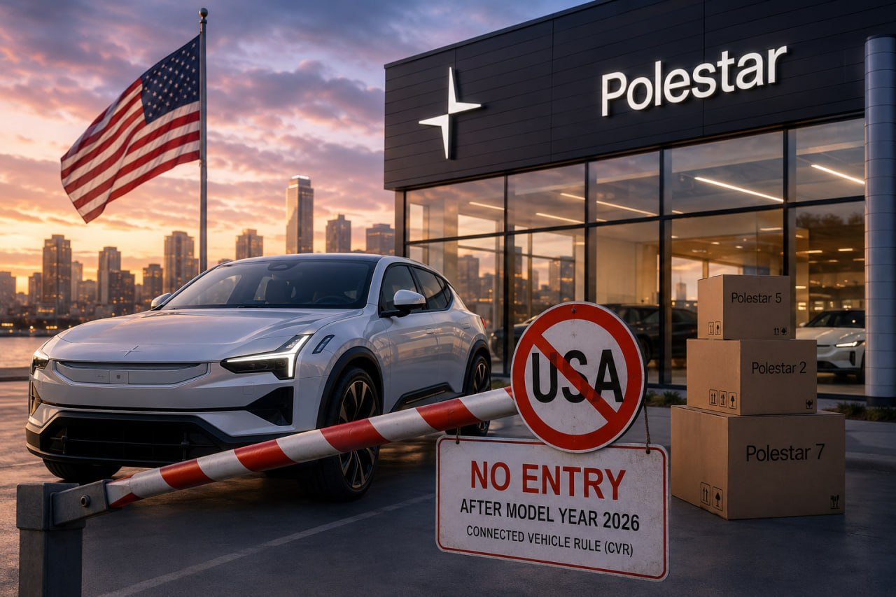 Китайский хозяин подвел. Polestar выгоняют из США
