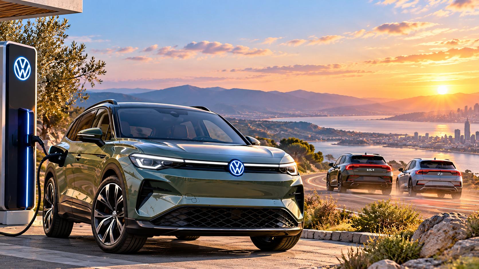 ID.4 не взлетел. Volkswagen воткнул в розетку Tiguan