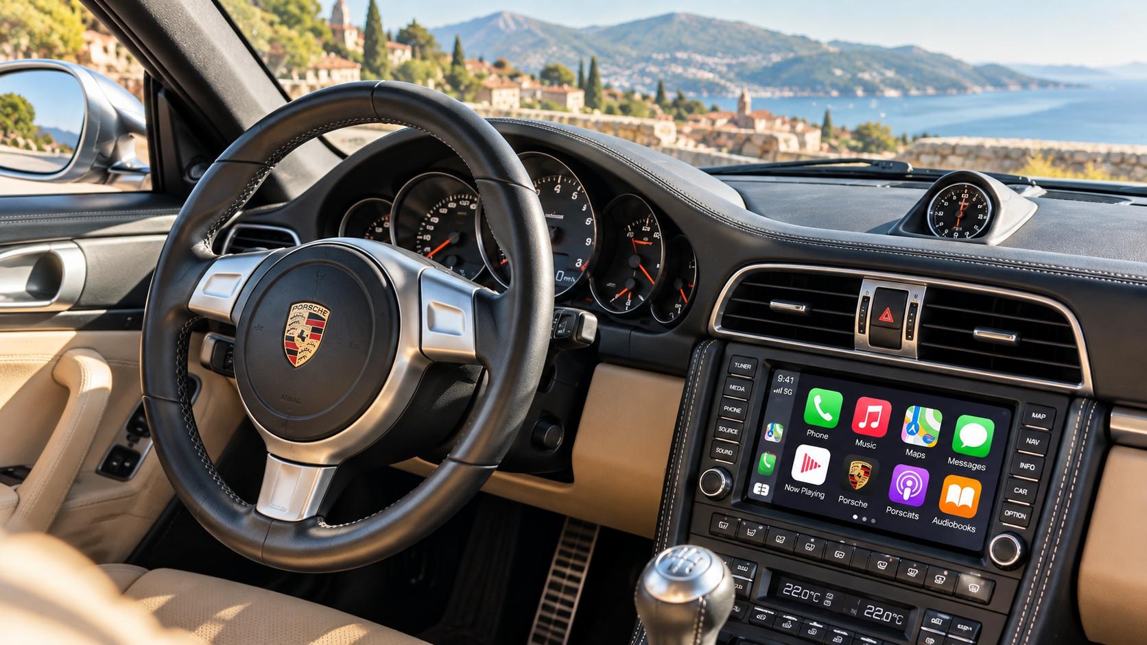 Старичкам завезли CarPlay: Porsche и Ко обновляют мультимедиа