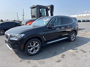 2022 BMW X3, Xdrive30I 2,0, полный привод Пробег  47524 миль