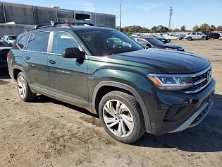 2021 Volkswagen Atlas, SE, 2.0, полный привод Пробег 57 933 миль