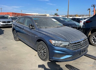 2020 Volkswagen Jetta 1,4 мотор передний привод 37 487 миль пробег